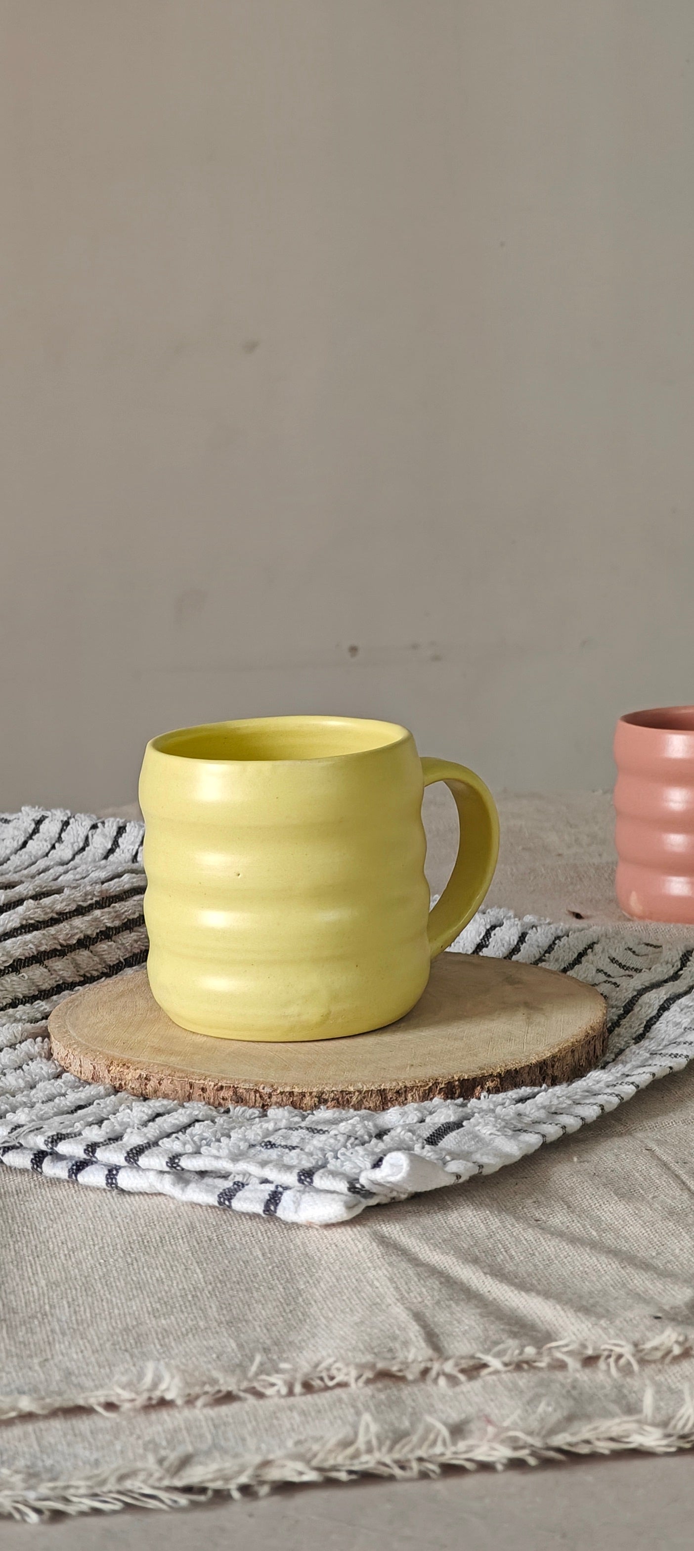 Neon Yellow Mist mug (sold individually)