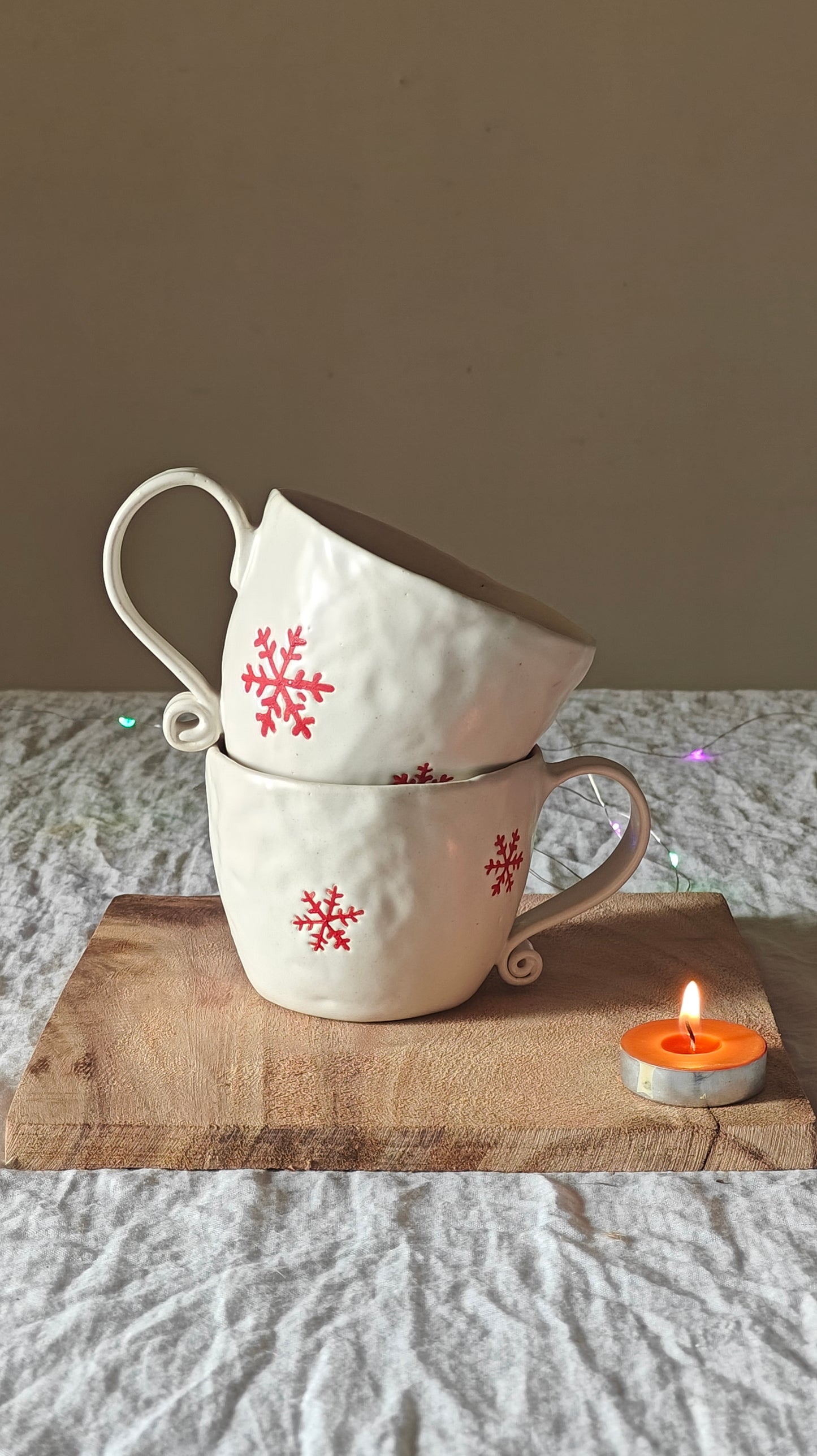 Snowflake mug (sold individually)
