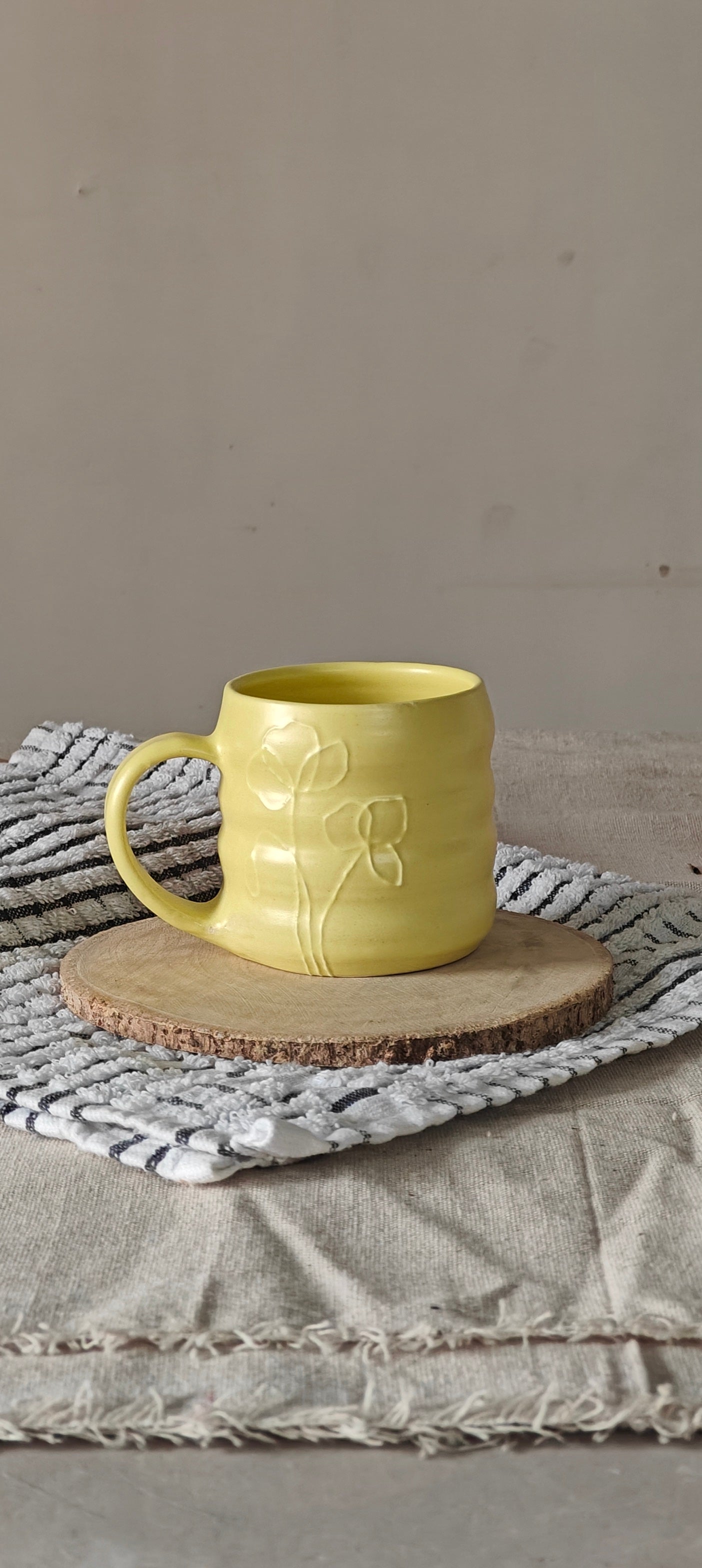 Neon Yellow Mist mug (sold individually)