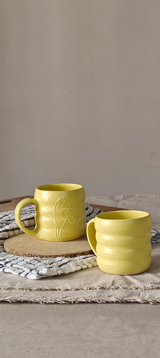 Neon Yellow Mist mug (sold individually)