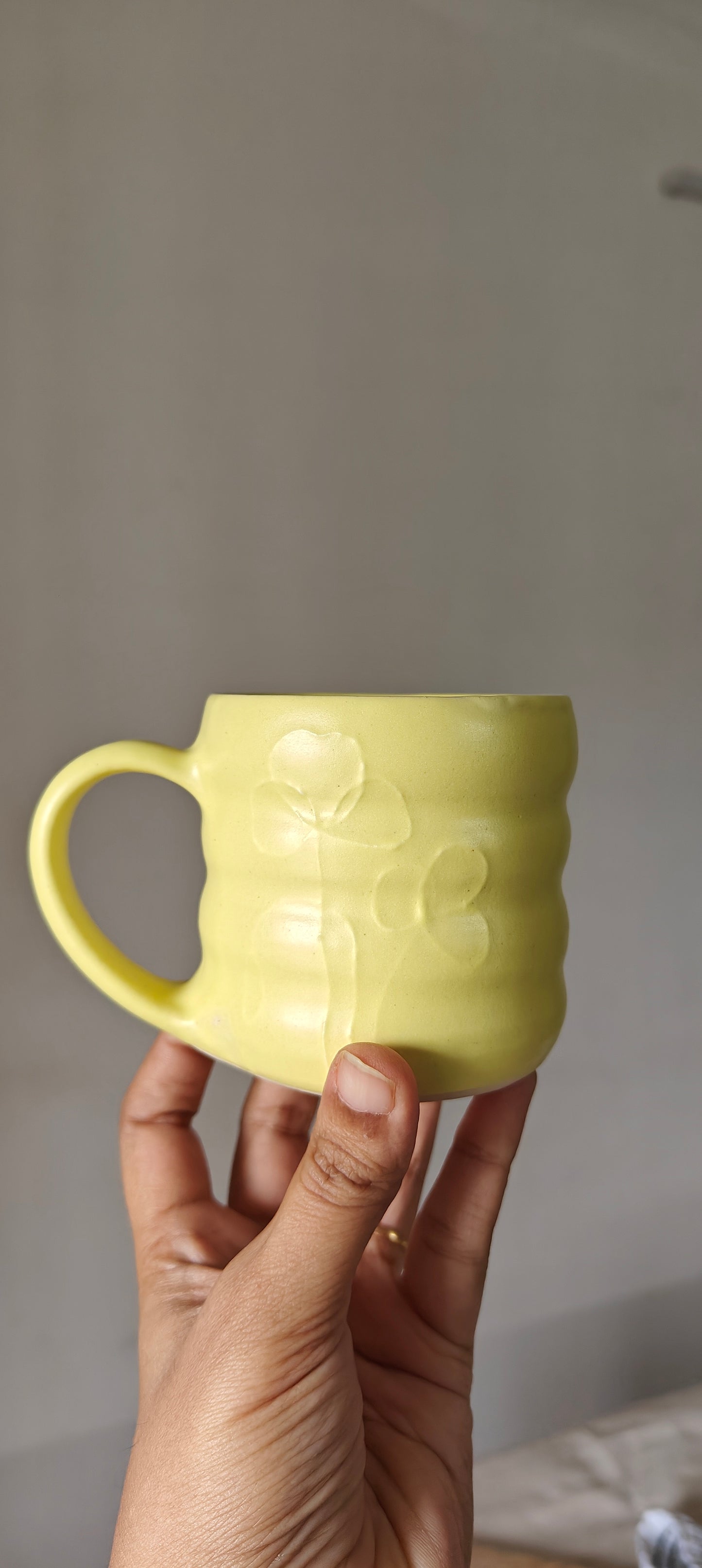 Neon Yellow Mist mug (sold individually)