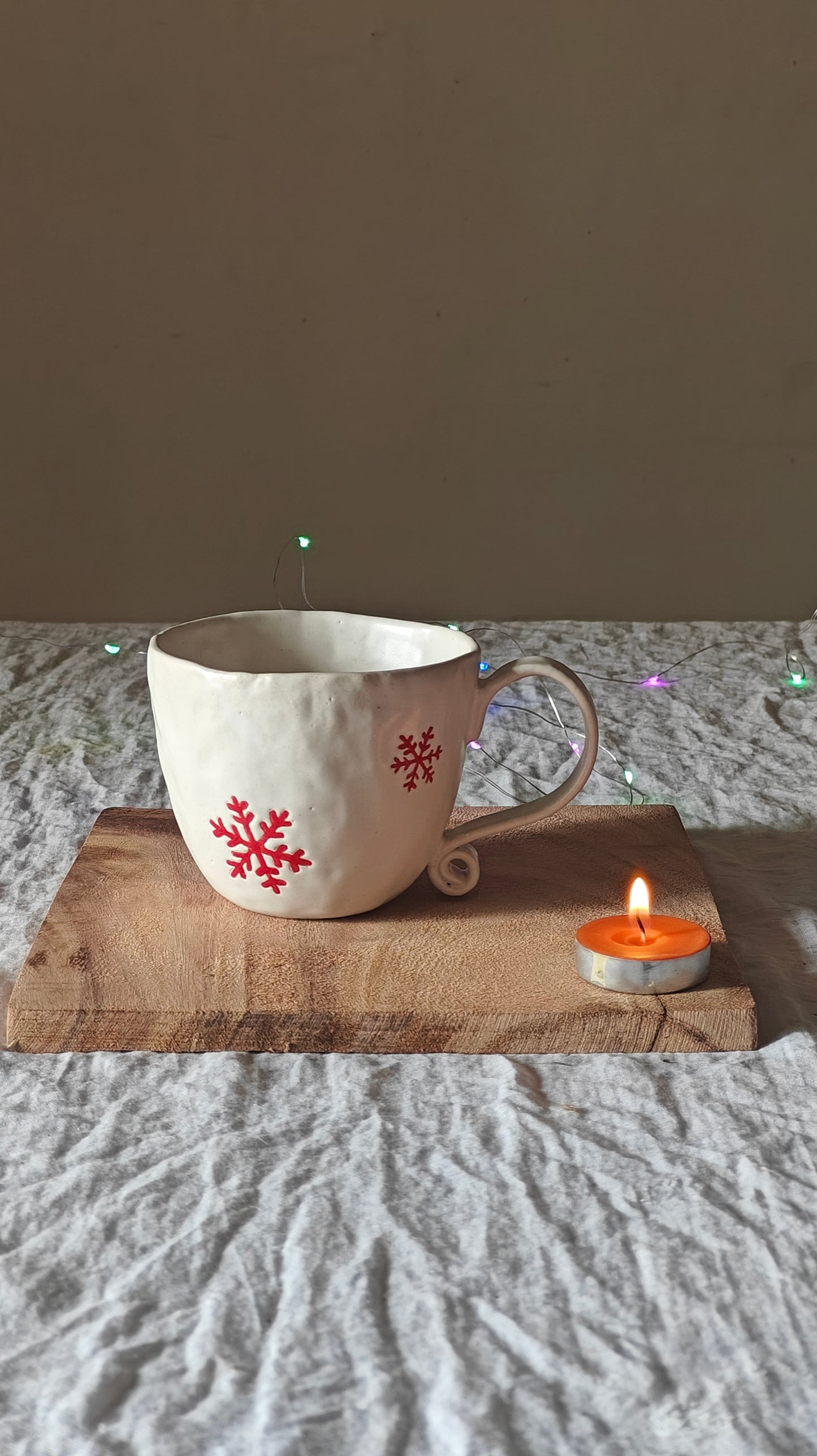 Snowflake mug (sold individually)