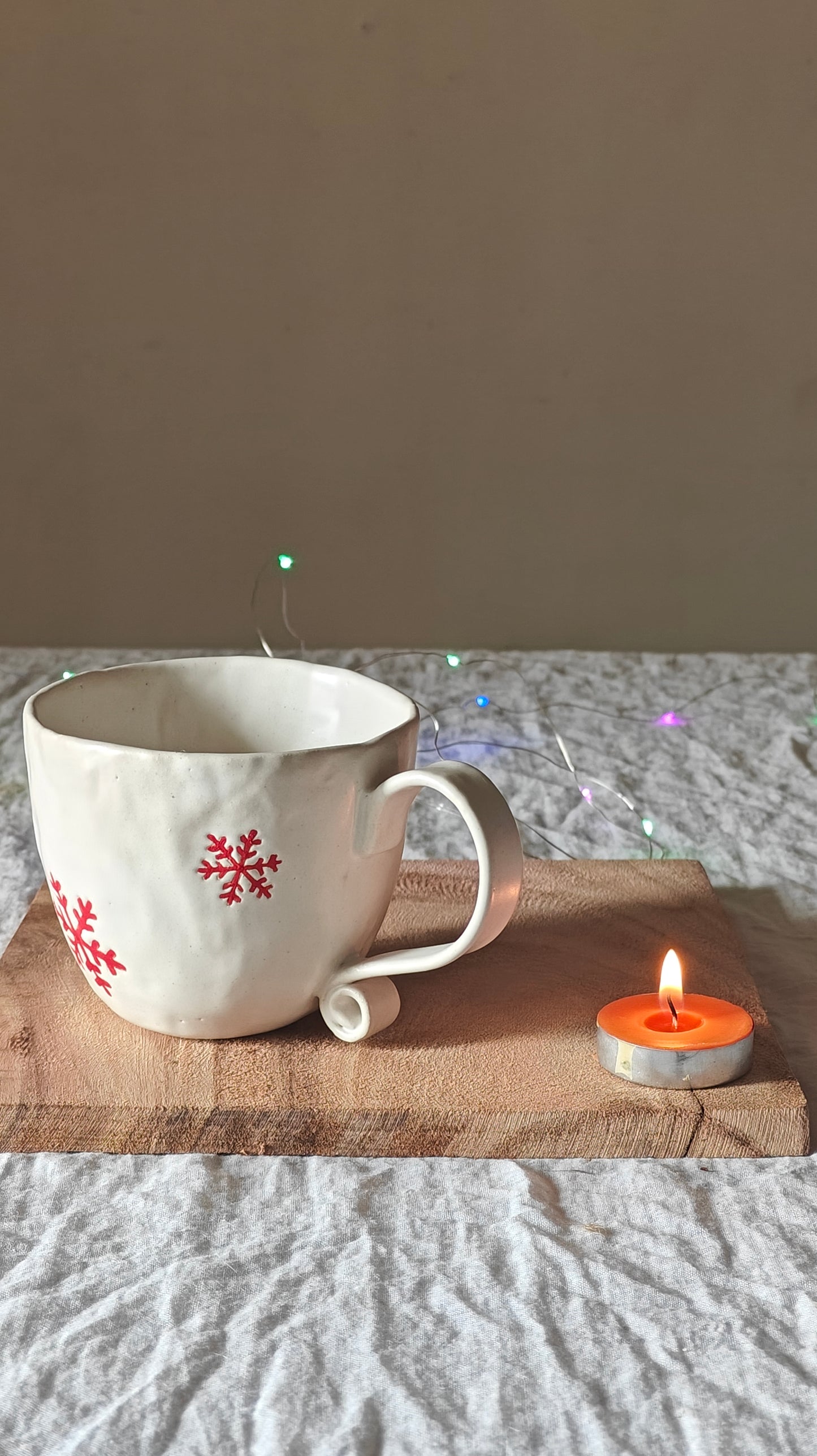 Snowflake mug (sold individually)